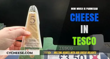 Tesco Parmesan Cheese Price: How Much Does It Cost?