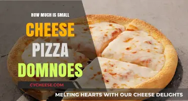 Small Cheese Pizza Price at Domino's: A Budget-Friendly Option