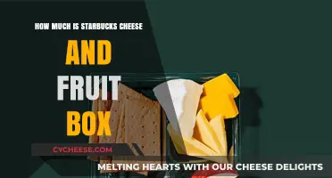 Starbucks Cheese and Fruit Box Price: A Healthy Snack Option