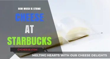 Starbucks String Cheese Price: How Much Does It Cost?