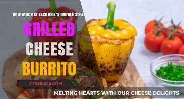 Taco Bell's Double Steak Grilled Cheese Burrito Price Revealed