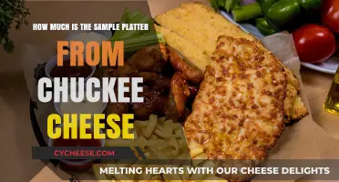 Chuck E. Cheese Sample Platter Price: A Tasty Deal?