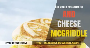 Sausage Egg and Cheese McGriddle Price: A Breakfast Budget Breakdown