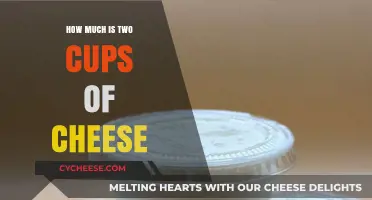 Measuring Cheese: How Much is Two Cups in Weight and Volume?