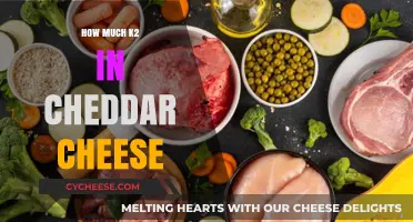 Cheddar Cheese K2 Content: Unveiling Vitamin Levels in Your Favorite Cheese