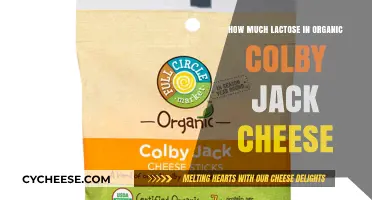 Lactose Content in Organic Colby Jack Cheese: What You Need to Know