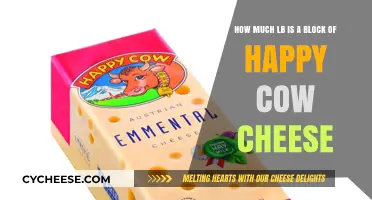 Happy Cow Cheese Block Weight: How Many Pounds to Expect?