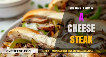 Perfect Philly Cheese Steak: How Much Meat is Just Right?