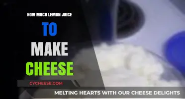 Perfect Cheese Making: Optimal Lemon Juice Amounts for Curdling Milk