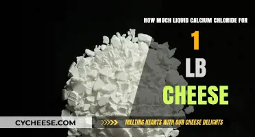 Liquid Calcium Chloride Dosage Guide for Perfect 1-Lb Cheese Making