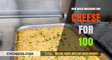 Feeding a Crowd: Perfect Macaroni and Cheese Portions for 100 Guests