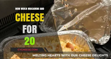 Perfect Mac and Cheese Portions: Serving 20 Guests Effortlessly