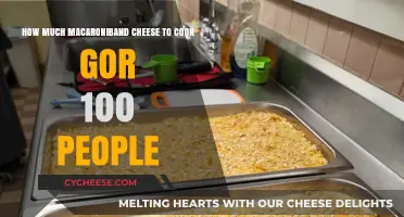 Perfect Macaroni and Cheese Portions: Serving 100 Guests Flawlessly