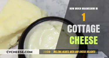Magnesium Content in Cottage Cheese: A Nutritional Breakdown