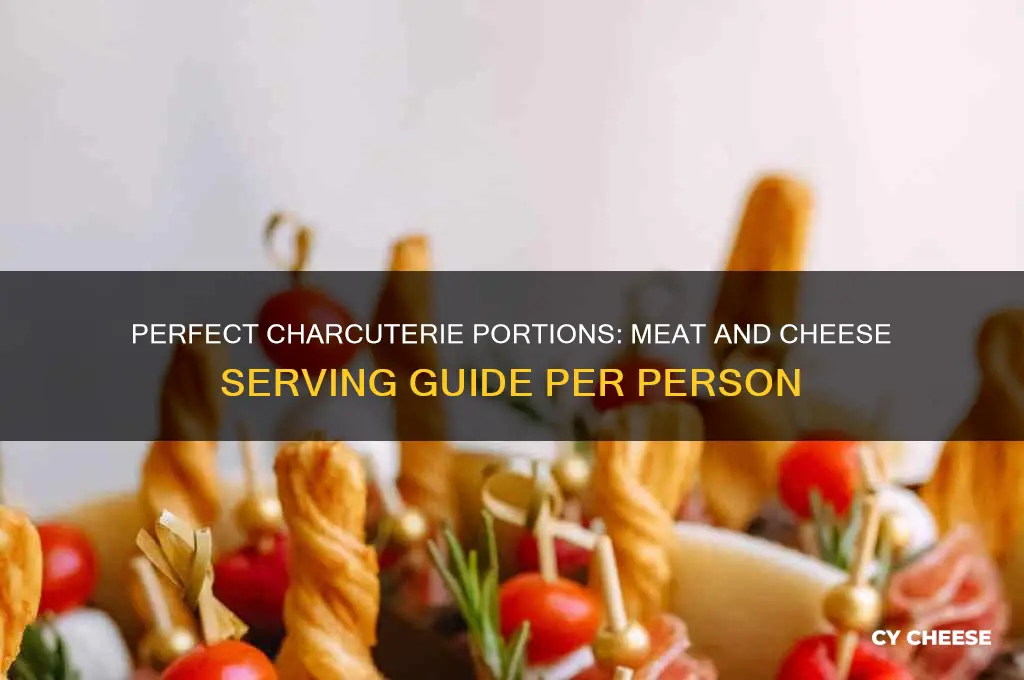 how much meat and cheese per person charcuterie