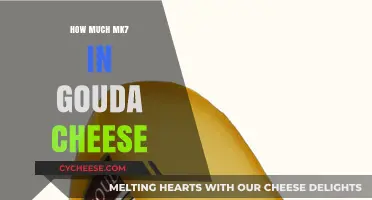 Exploring MK7 Levels in Gouda Cheese: A Nutritional Breakdown