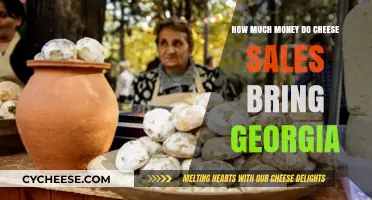 Georgia's Cheese Sales: Uncovering the State's Dairy Revenue Impact