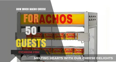 Perfect Nacho Cheese Portions: Serving 50 Guests with Ease