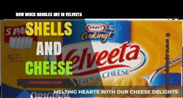 Unveiling Velveeta Shells and Cheese: Noodle Quantity Explained