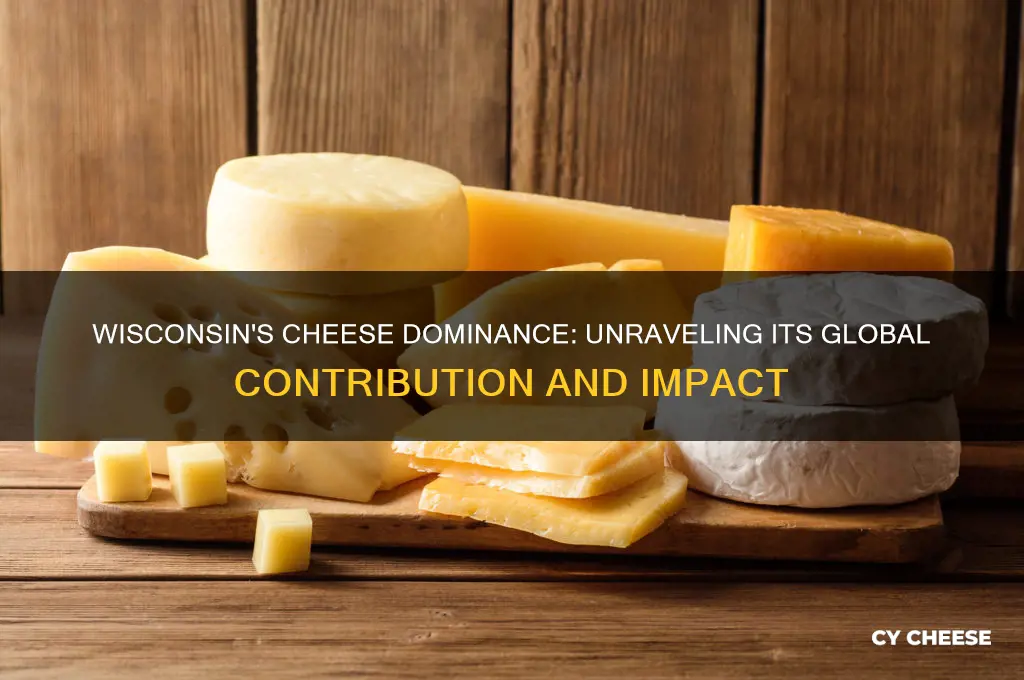 how much of the worlds cheese comes from wisconsin