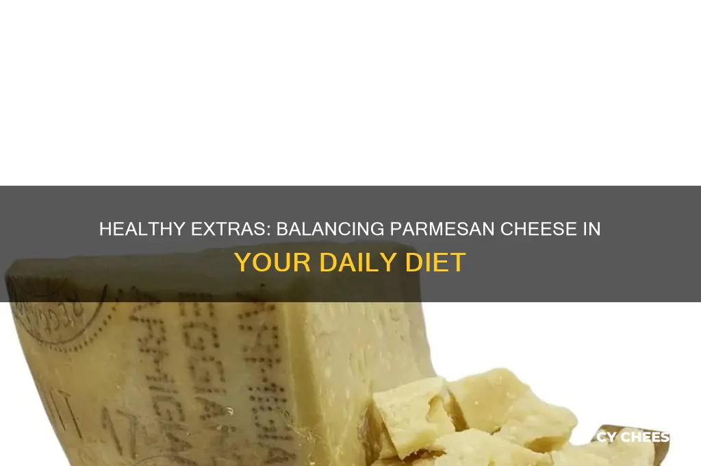 how much parmesan cheese is a healthy extra