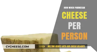 Perfect Parmesan Portions: How Much Cheese Per Person?