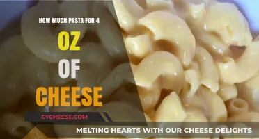 Perfect Pasta-to-Cheese Ratio: Mastering 4 oz Cheese in Your Recipes