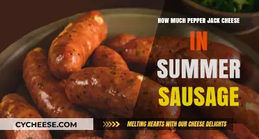 Perfect Pepper Jack Cheese Ratio in Summer Sausage: A Flavor Guide