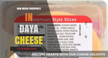Phosphate Content in Daya Cheese: A Nutritional Breakdown