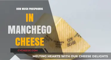 Phosphorus Content in Manchego Cheese: A Nutritional Breakdown