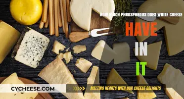White Cheese Phosphorus Content: Unveiling Nutritional Value and Benefits