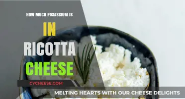 Ricotta Cheese Potassium Content: A Nutritional Breakdown and Benefits