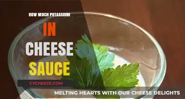 Potassium Content in Cheese Sauce: Nutritional Insights and Facts