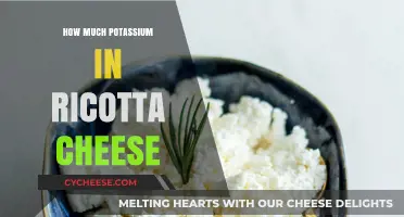 Potassium Content in Ricotta Cheese: Nutritional Insights and Benefits