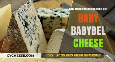 Potassium Content in Light Babybel Cheese: A Nutritional Breakdown