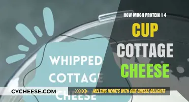 Cottage Cheese Protein Power: Unlocking Nutrition in 1/4 Cup Serving