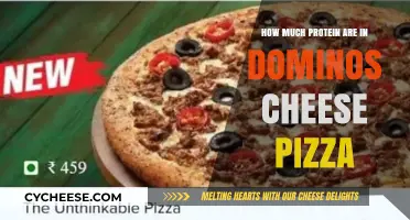 Protein Content in Domino's Cheese Pizza: A Nutritional Breakdown