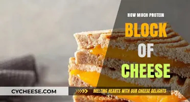 How Much Protein in a Block of Cheese: A Nutritional Breakdown