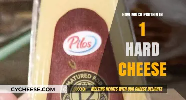 Protein Power in Hard Cheese: Uncovering the Nutritional Value