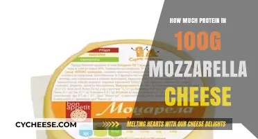 Mozzarella Cheese Protein Content: Unveiling 100g Nutritional Value