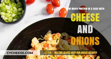 Protein-Packed Breakfast: Eggs, Cheese, and Onions Nutrition Breakdown