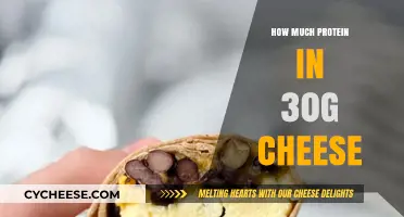 Protein Power in 30g Cheese: Unlocking Nutritional Value