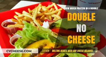Double Double No Cheese: Uncovering the Protein Content in Your Burger