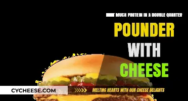 Double Quarter Pounder with Cheese: Uncovering Its Protein Content