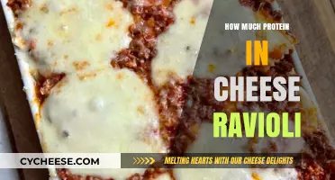 Cheese Ravioli Protein Content: Unlocking Nutritional Value in Every Bite
