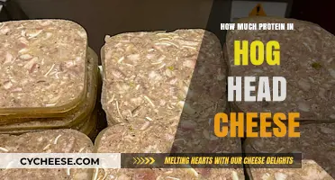 Protein Content in Hog Head Cheese: A Nutritional Breakdown