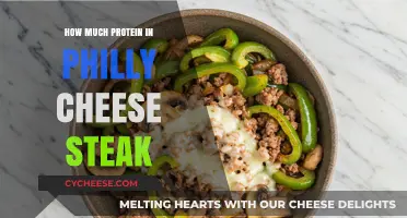 Protein Content in a Classic Philly Cheesesteak: What to Expect