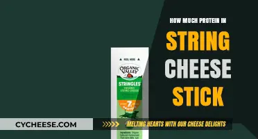 Protein in String Cheese Sticks: Nutritional Value and Benefits