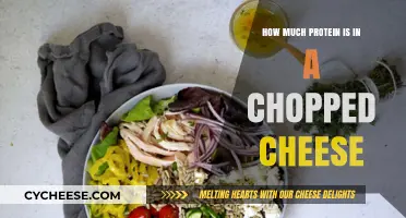 Chopped Cheese Protein Breakdown: Unveiling the Nutritional Facts