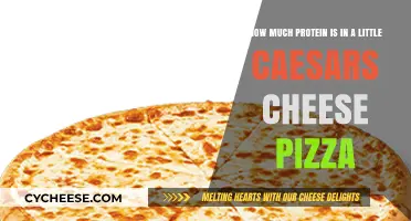 Protein Content in Little Caesars Cheese Pizza: A Nutritional Breakdown